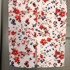 Floral pencil Skirt
